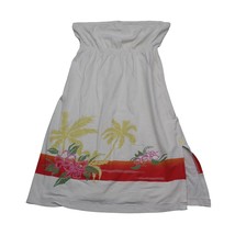 Uluwatu Dress Womens XL Multicolor Sundress Knee Length Cotton Pullover Knit - £20.51 GBP