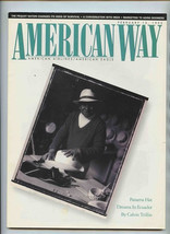 American Way Magazine American Airlines Feb 15, 1995 Panama Hat Calvin Trillin - £13.74 GBP