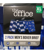 The Office - Dunder Mifflin -  2 Pack Men&#39;s Boxer Brief - Size: XL (40-42)  - £15.94 GBP