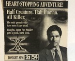 The X-Files Tv Show Print Ad Vintage David Duchovny TPA2 - $5.93