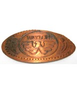 Vintage 70s WAYLON JENNINGS W Souvenir Elongated Pressed Copper Penny - $737.96 MXN