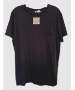 M.I.D.A. Undici Men’s Tee Shirt Organic Cotton Short Sleeve Size M Black - £18.23 GBP