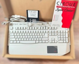 Vtg Cirque Input Center Keyboard Glidepoint Model 360 Signing Tool Signa... - $70.11