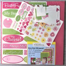 Scrapbook Page Kit for Girls by Paper Boutique Scrapbooking, cardmaking crafts - £6.41 GBP
