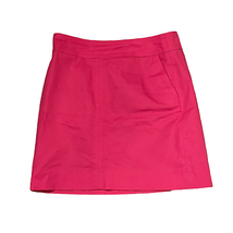 Talbots Womens Skirt Size 8 Coral Pencil Lined Stretch Cotton Blend 32&quot; Waist - £18.98 GBP