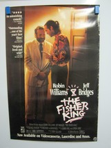 THE FISHER KING Robin Williams Jeff Bridges Original Vintage Movie Poster Video - £14.04 GBP