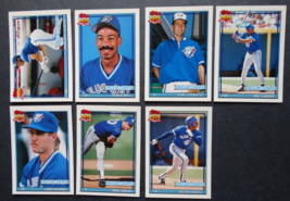 1991 Topps Traded Toronto Blue Jays  Team Set of 7 Baseball Cards - £1.56 GBP