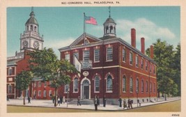 Congress Hall Philadelphia Pennsylvania PA Postcard D52 - £2.23 GBP