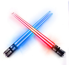 Lightsaber Chopsticks Light Up, Star Wars Chopsticks Light Up, Mini Lightsaber,  - £15.61 GBP