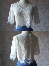 White lace top vneck 12 thumb200