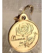 Women In Recovery Bronze Rose Serenity Prayer Key Chain Keychain Fob AA - €4,71 EUR
