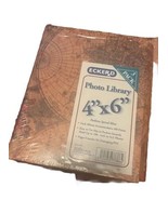 Three Photo Albums 4x6 Vintage New Sealed Graphic Eckerd Old World Map G... - $111.33 MXN