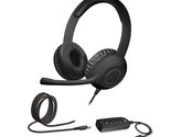 Cyber Acoustics Stereo Headset (AC-5812) with USB or 3.5mm Connection, U... - £33.01 GBP