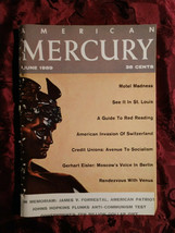 American Mercury June 1959 Hilary Grey Robert C Mc Manus Zygmunt Litynski - £6.23 GBP