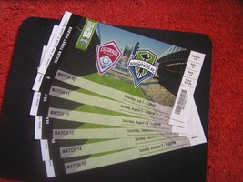 Seattle Sounders Full Unused Season Ticket Holder Ticket Stubs $4.95 Each! 11-17 - £3.91 GBP