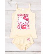 Comfortable Girls’ Underwear – Plain Cotton-Elastane Top &amp; Panties Set, ... - $15.36+