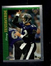 1997 Topps Chrome #61 Vinny Testaverde Nmmt Ravens - £1.83 GBP