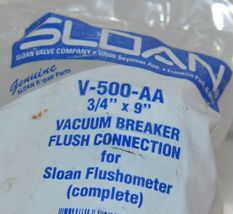 Sloan Valve Co V500AA Vacuum Breaker Flush Connection 3/4 x 9 Inches OEM image 5