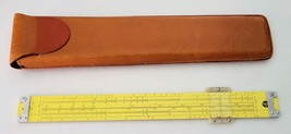 Vintage Slide Rule - Pickett - Model N1010-ES Trig - With Leather Case - Nice - £22.36 GBP