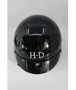 Harley Davidson Black Stock Dot Motorcycle Half Helmet Size Small Boneya... - $721.74 MXN