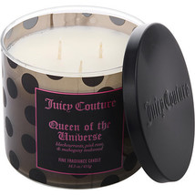 Juicy Couture Queen Of The Universe By Juicy Couture Candle 14.5 Oz - £18.76 GBP
