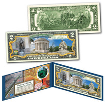 George Rogers Clark America The Beautiful Parks Indiana Official $2 U.S. Bill - £10.93 GBP