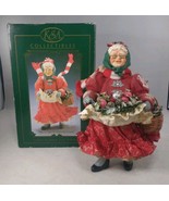 KSA Collectibles AN APRON FULL OF LOVE Kurt Adler Mrs. Claus Fabriche Fi... - $50.75 CAD