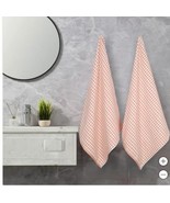 Trident Limited Bath Towels Pink 2-Piece 30&quot; X 58&quot; Cotton 600 GSM - $82.32 CAD