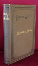 Bella Duffy MADAME DE STAEL First edition 1887 Hardcover Famous Women Biography - £35.39 GBP
