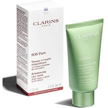 Clarins SOS Pure Rebalancing Clay Mask, Combination To Oily Skin, 2.3 ou... - £12.89 GBP