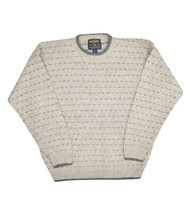 Vintage Woolrich Wool Sweater Mens XL Birdseye Pattern Crewneck Jumper B... - $41.07