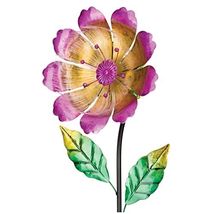 Yellow Flower Burst Solar Stake 8.5 x 4 x 40 Inch - $49.49