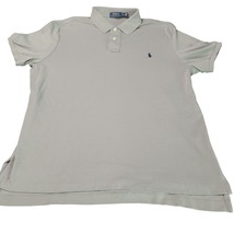 Polo By Ralph Lauren Mens Polo Gray Size XL Cotton  Short Sleeve Pullover - $15.20