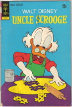 Walt Disney&#39;s Uncle Scrooge Comic Book #100 Gold Key 1972 FINE- - £12.14 GBP
