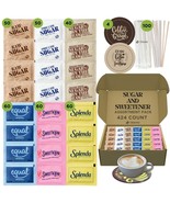 Sugar, Sweetener Assortment and Honey Packets with Coffee Coaster and St... - $39.69 CAD