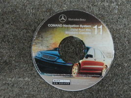 2001 Mercedes COMAND Navigation System Digital Roadmap Western Canada CD... - $15.29
