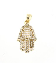 Hamsa Unisex Charm 10kt Yellow Gold 380373 - £117.16 GBP