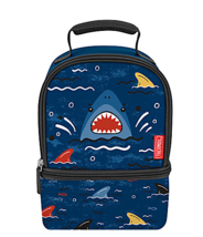 Thermos dual compartment lunch kit shark print - $15.84