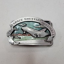 The Space Shuttle Columbia Vintage 1982 Bergamont Brass Works Belt Buckle - £10.95 GBP