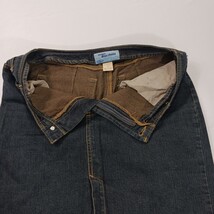 Old Navy RN#54023 Women's Blue Cotton Front Zip & Slit Denim Skirt Size 8 image 8