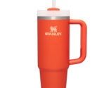 Stanley Quencher H2.0 Flowstate Tumbler, Tiger Lily Orange Color, 887ml - £68.81 GBP