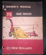 New Holland 818 Forage Harvester Chopper Operators Manual  NH ORIGINAL! - $26.17