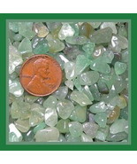 Green Aventurine Gemstone Embellishment UNDRILLED Small-Medium Chips 50g... - $55.55 MXN