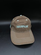 CAT Cap Hat Womens Adjustable Brown Teal Ladies Caterpillar Small - £9.74 GBP