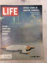 Life Magazine April 22 1966 Untold Story Of Winston Churchill Vietnam Era - $29.99