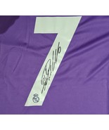 Real Madrid Purple Soccer Jersey 16/2017 RONALDO PRINTED SIGNATURE SIGNE... - $2,157.12 MXN