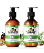 3in1 Hair Growth shampoo &amp; Conditioner With Biotin, Batana Oil, Rosemary... - £22.09 GBP