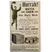 Bluine Company Snap Shot Camera 1897 Advertisement Victorian Photography... - $372.61 MXN