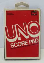 1984 UNO Score Pad in Box #4001 100 2 Sided Score Sheets - £3.10 GBP