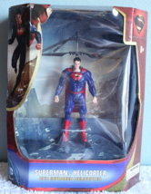 World Tech Toys Superman 2Ch Infrared Helicopter NIB - $405.24 MXN